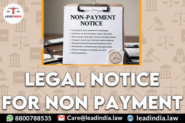 legal notice for non payment | Legal Firm | lead india