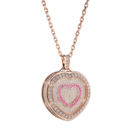 Luxury Heart Jewelry – 18Kt Gold Pendant for Timeless Elegance