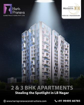 New flats for sale near lb nagar
