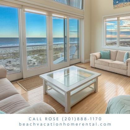 Oceanfront beach house on westhampton dune
