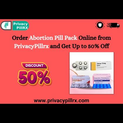 Order Abortion Pill Pack Online from PrivacyPillrx and Get Up to 50% Off