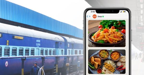 Order Delicious Food on Your Train Journey