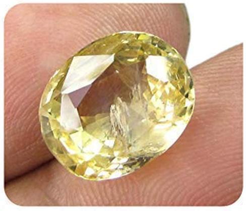 Original Yellow Sapphire Online Delhi