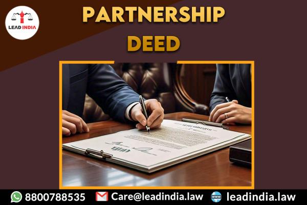 partnership deed | lead india law