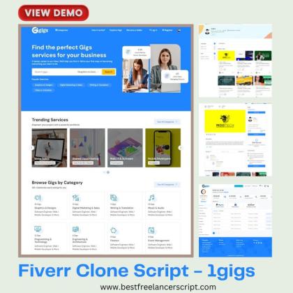 Pre-Built Fiverr Clone Script for a Successful Online Marketplace