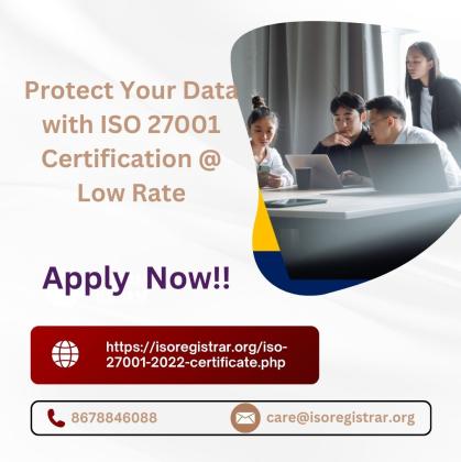 Protect Your Data with ISO 27001 Certification @ Low Rate