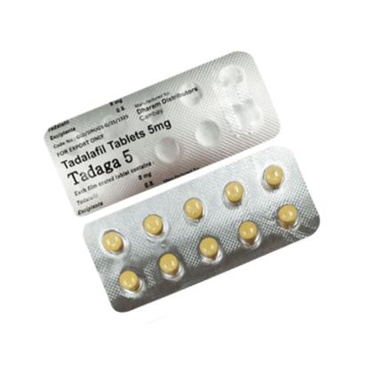 Purchase Tadaga 5 (Tadalafil 5mg) Tablets For UK