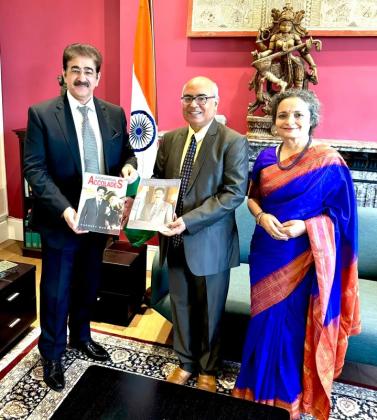 Sandeep Marwah Invited by Indian Ambassador to Ireland for Special Cultural Meet
