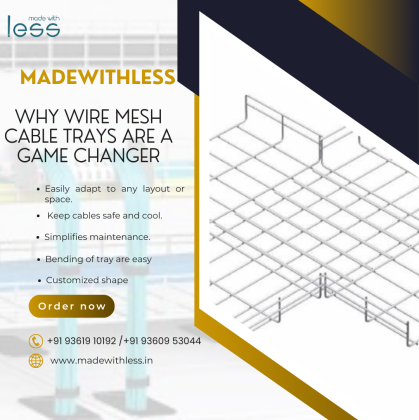 SS Wire Mesh cable Tray