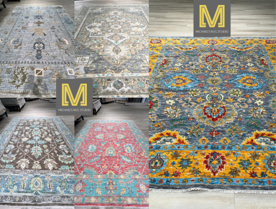 Stunning Indo Oushak Rugs Now Available at Michael’s Rug Studio