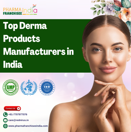 Top Derma Products Manufacturers in India