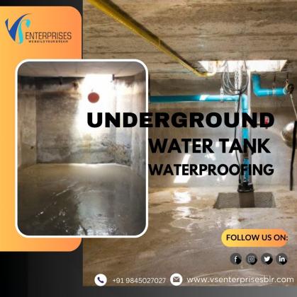 Underground Water Tank Waterproofing Contractors in Bangalore