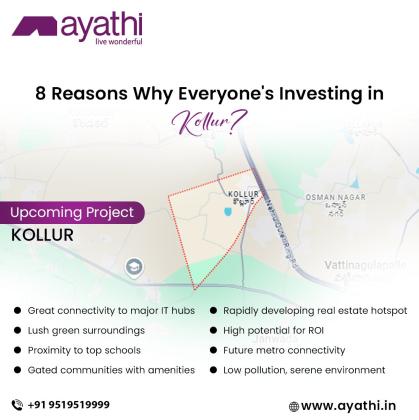 Upcoming villa projects in kollur