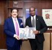Barack Baréma Bocoum Visits Dr. Sandeep Marwah at Noida Film City to Foster India-Mali Cultural