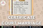 certificate court marriage | Legal Firm | lead india