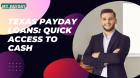 Emergency Cash Online Payday Loans iin Texas