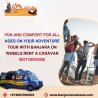 Fun and Comfort for All Ages on Your Adventure Tour with Banjara on Wheels Rent a Caravan Motorhome