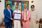 Guru Nandkishore’s Visit to Marwah Studios – Honored with Life Membership of WPDRF