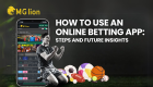 How to Use an Online Betting App: Steps and Future Insights