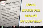 legal notice for breach of contract | Legal Firm | lead india