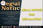 legal notice for defamation | Legal Firm | lead india