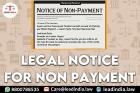 Legal Notice For Non Payment