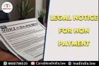 legal notice for non payment | Legal Firm | lead india