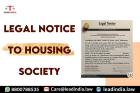 legal notice to housing society | Legal Firm | lead india
