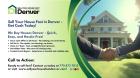 Sell Your House Fast In Denver - We Buy Houses For Cash