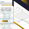 SS Wire Mesh cable Tray