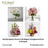 Send Sympathy Flowers with Elegant Arrangements from Le Bouquet