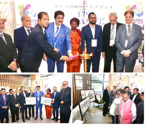 “Contours of Delhi” Painting Exhibition by Soumen Dutta Inaugurated at 17th Global Film Festival