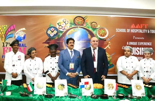 AAFT School of Hospitality and Tourism Celebrates Algerian Cuisine at the 17th Global Film Festival