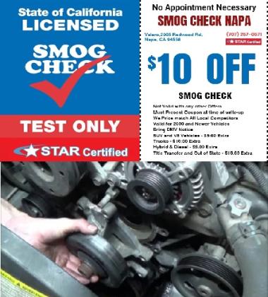 Affordable Smog Checks in Napa