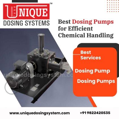 Best Dosing Pumps for Efficient Chemical Handling.