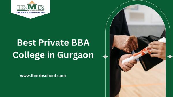 Best Private BBA College in Gurgaon