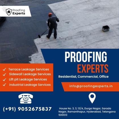 Best Waterproofing Services in Hyderabad | Proofing Experts