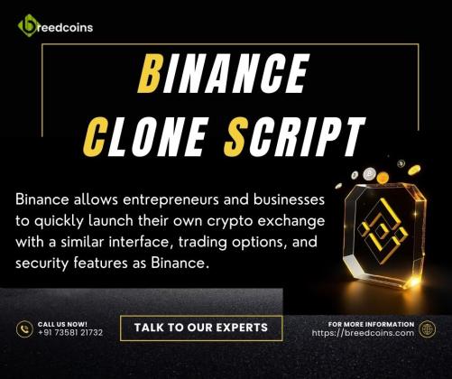 Boost your high tech services in Binance clone script