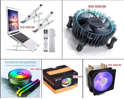 Brand New Fans and Heatsinks