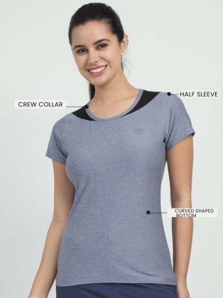 Breathable Women's Sports T-Shirts by Emperorsyathra