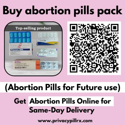 Buy abortion pills pack (Abortion Pills for Future use)