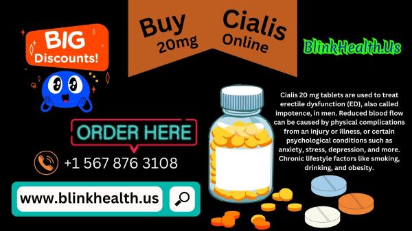 Buy Cialis 20mg Online Legally in USA