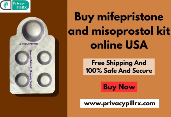 Buy mifepristone and misoprostol kit online USA - Privacypillrx