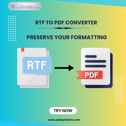 Buy RTF to PDF Converter for Easy Conversion
