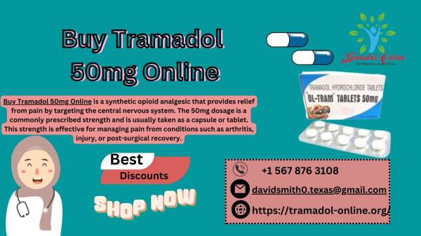 Buy Tramadol 50mg Online Free Delivery in USA