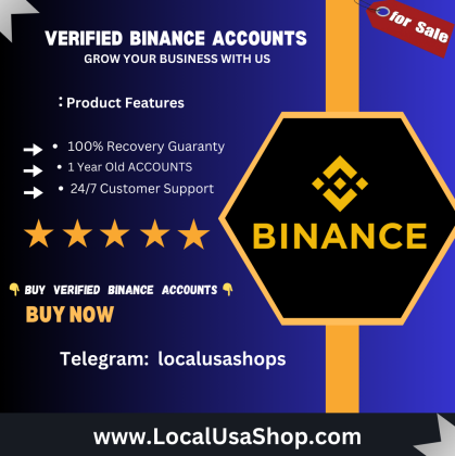 Buy verified Binance accounts