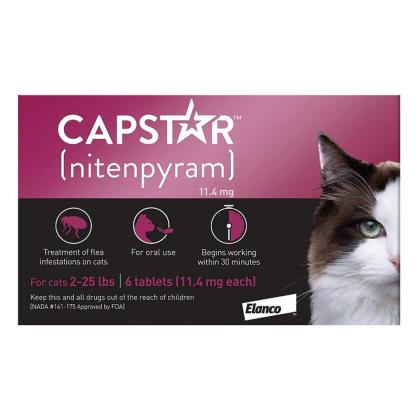 Capstar Flea Treatment for Cats (2-25 lbs) - Special Discount