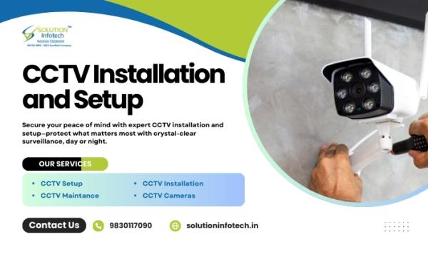 CCTV Installation & Repair Services in Kolkata – Solution Infotech