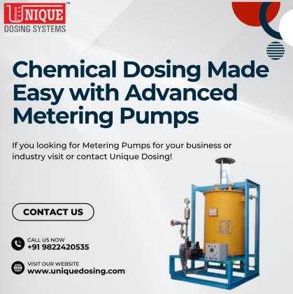 Chemical Dosing Made Easy with Advanced Metering Pumps