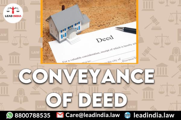 conveyance of deed | legal Law Firm